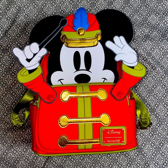 Mickey Mouse The Band Concert Loungefly Mini Backpack – Disney100 - Picture 1 of 4